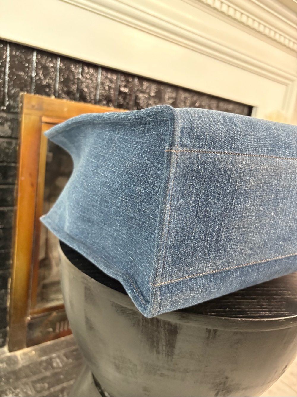 Versace La Medusa Denim Tote - Picture 12 of 14